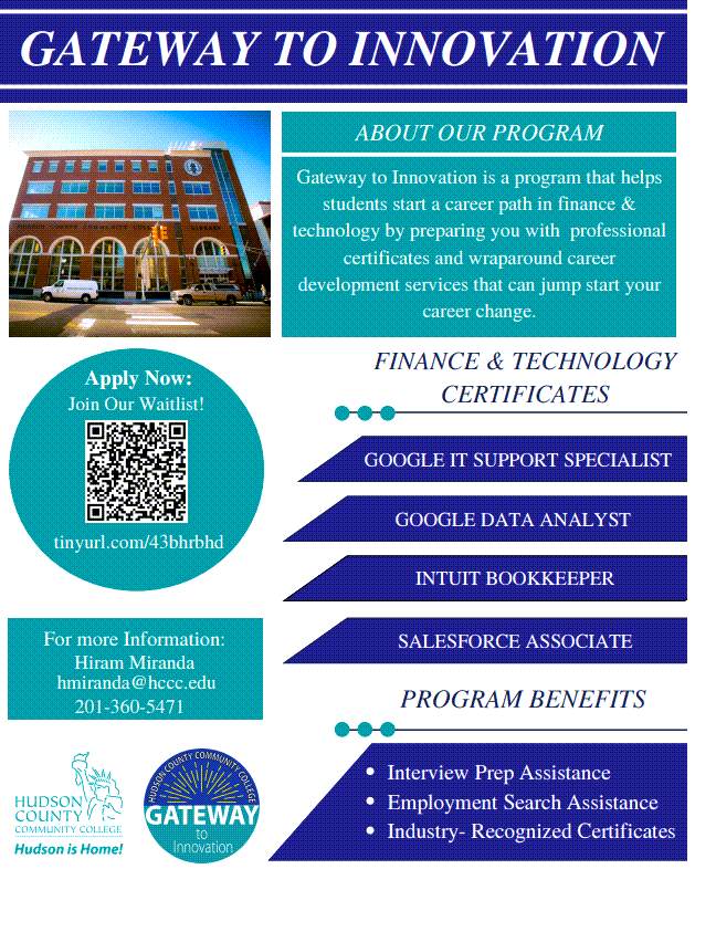 Finance & Technology Training Programs from HCCC