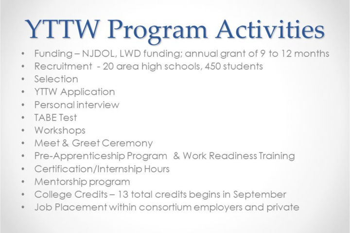 Youth Transitions to Work (YTTW) Certified Nursing Assistant and Physical Therapy Aide Programs